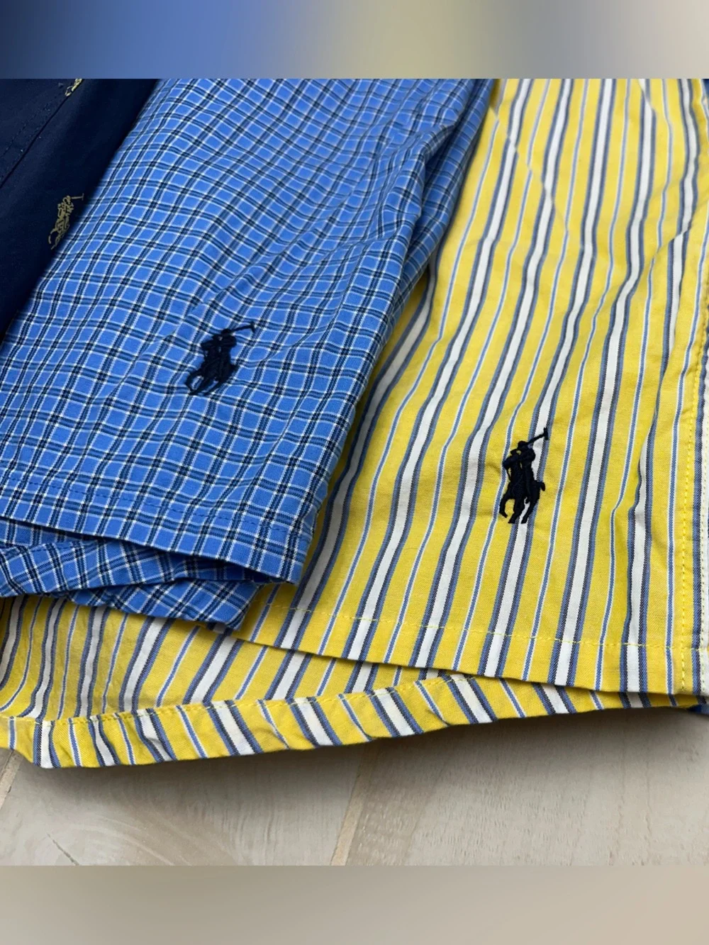 POLO Ralph Lauren Men’s Lot: 4 Assorted Pull-On Boxer Shorts